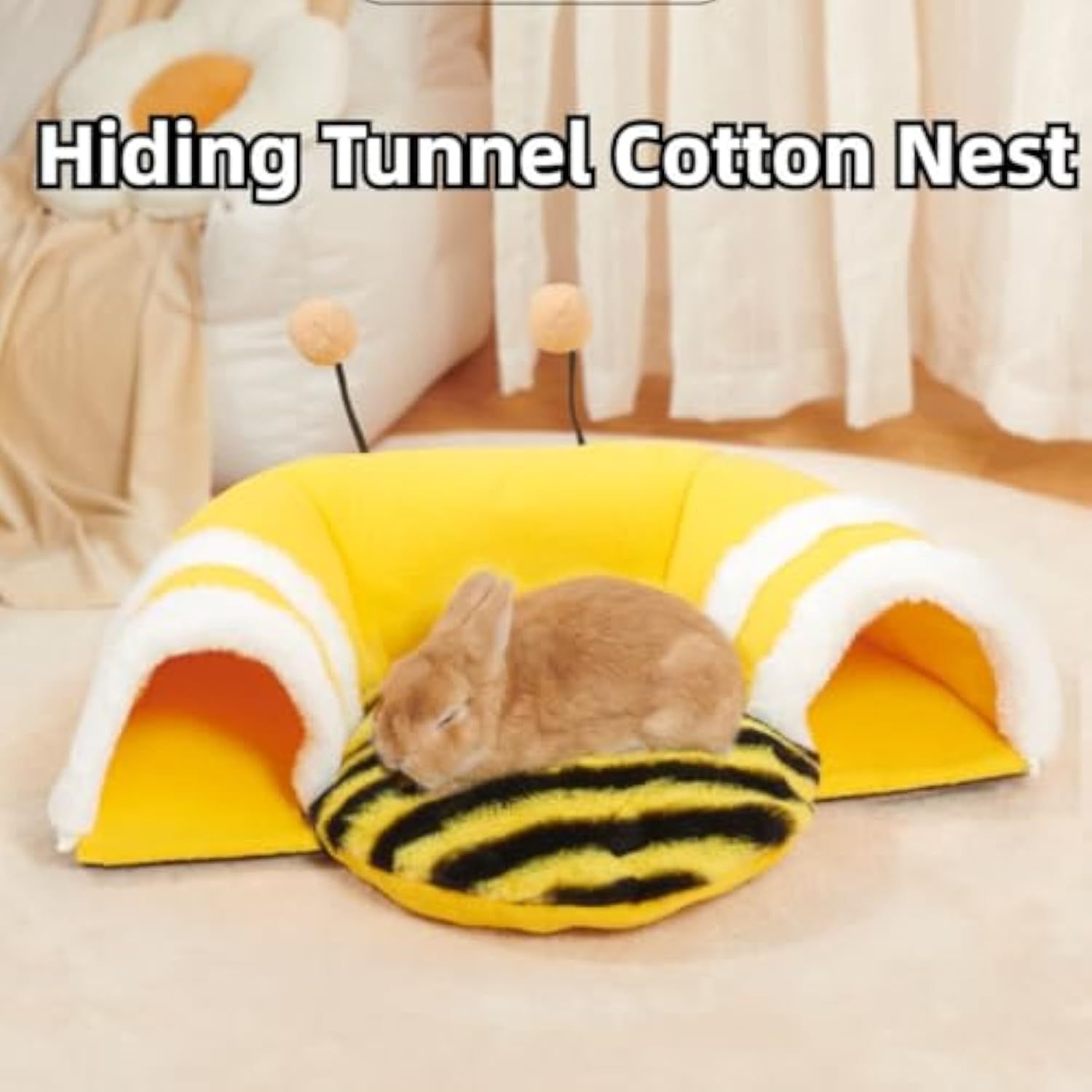 Discover the Cozy Comfort of the Warm Rabbit Hideout Tunnel Bed